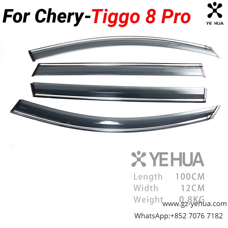 For Chery Tiggo 8 Pro / Tiggo 8 2021 Car Weather Shield Awnings Shelters Awnings and Roofing Coats Exterior Accessories Parts