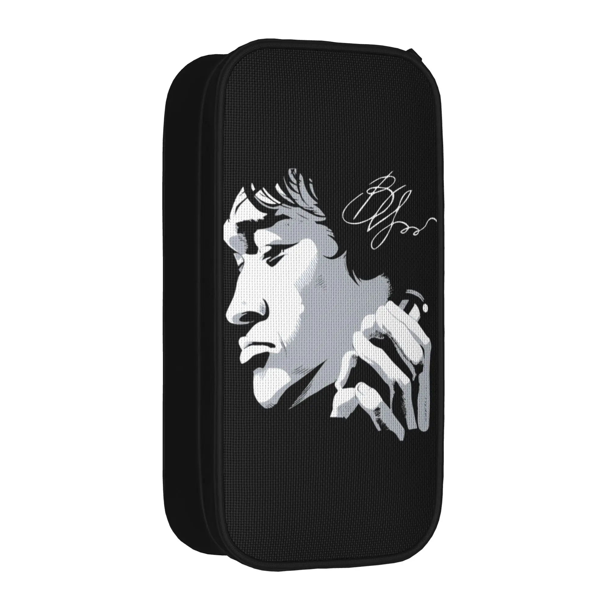 Viktor Tsois Popular  Pencil Case Lovely   Pen Bags Student Large Storage School Supplies Zipper Pencil Box