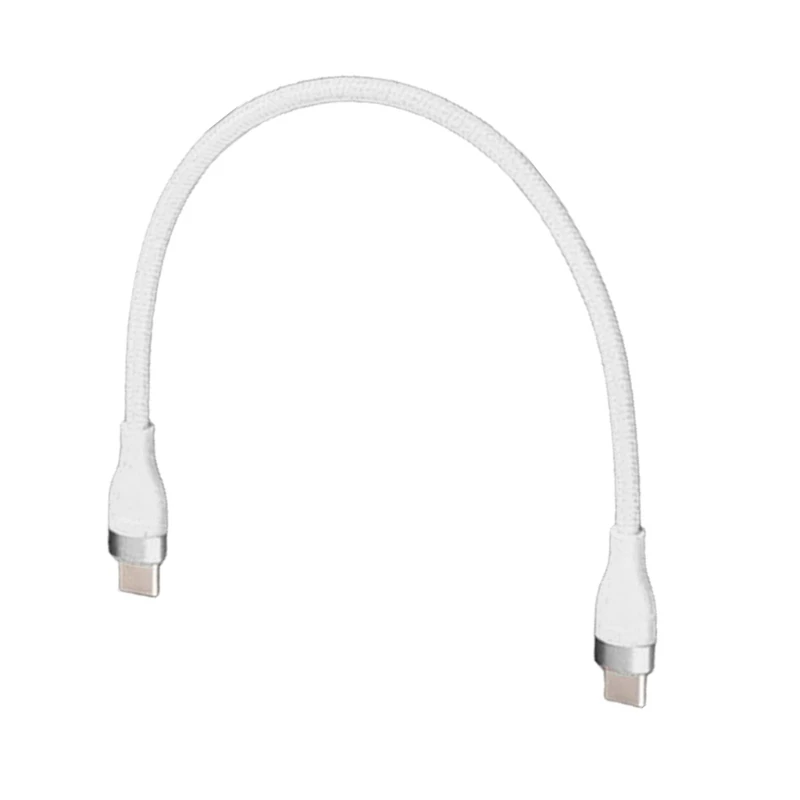 66W USB C Short Cable 25CM for Fast Charging and Data Transfer 480Mbps