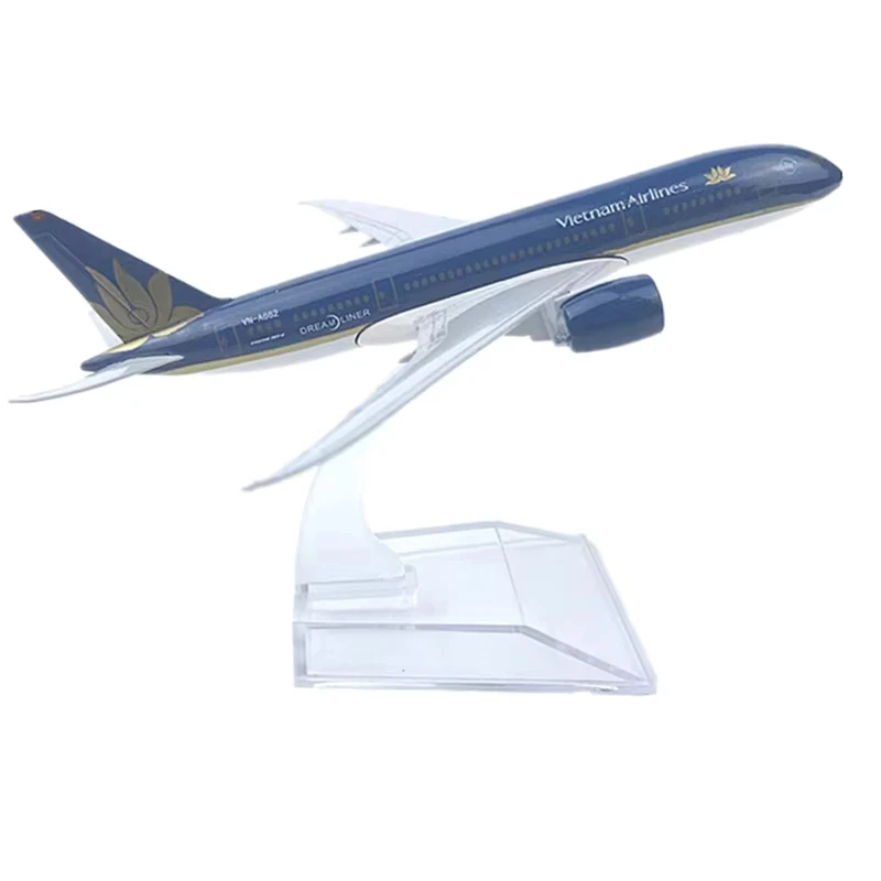 

16CM Airplanes Airbus A350 Vietnam Airlines Plane Diecast Aircraft Model Toys Collectible
