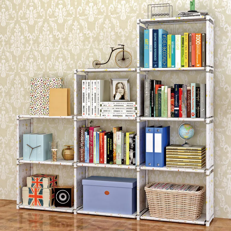 Simple Landing Child Student Combination Storage Cabinet Provincial Space Multi-layer Household Storage Small Bookshelf