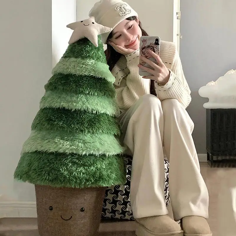 متوفر في المخزون دمى شجرة عيد الميلاد ألعاب من القطيفة حلي غرفة المعيشة دمى عيد الميلاد هدايا المشهد الديكور صور الدعائم هدايا الأطفال #3