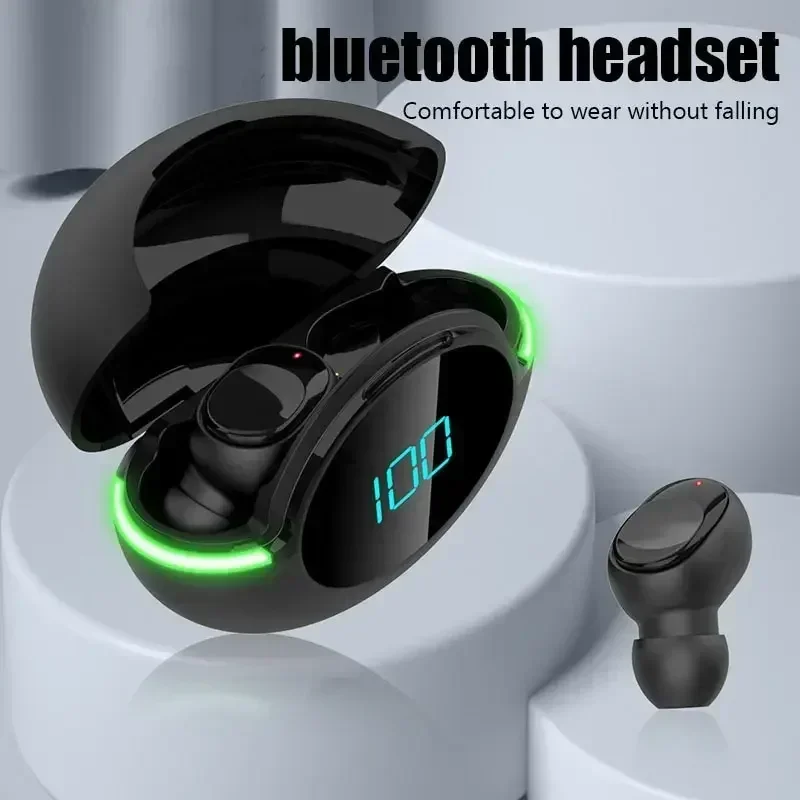 Y80 New Noise Reduction Bluetooth Earphones Tws Wireless Sports Running Waterproof Gaming Esports Mobile Digital Display