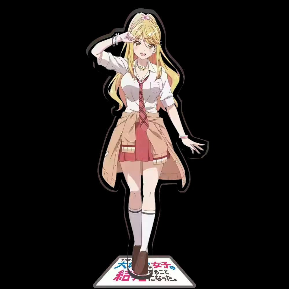 アニメ私はクラスで最も嫌いな女の子と結婚しましたアクリルスタンドディスプレイフィギュア北条斉藤コスプレ漫画デスクトップモデルプレート