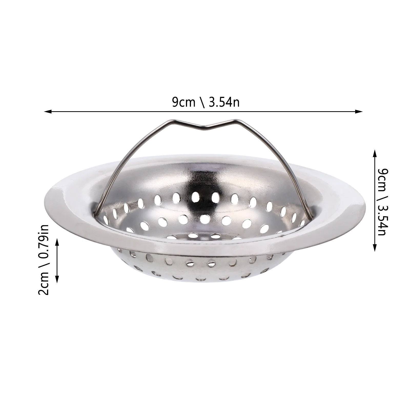 3 قطعة حوض الفولاذ المقاوم للصدأ تصفية شبكة المطبخ الحمام استنزاف مصفاة الماسك للشعر النفايات الحطام مصفاة حوض المنزل