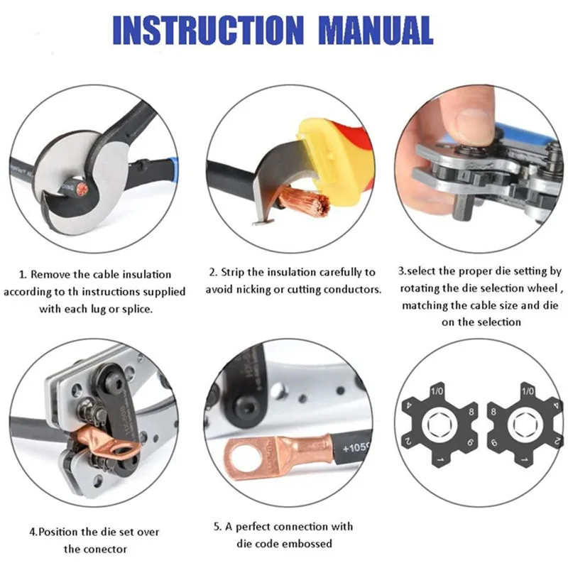 60pcs Assortment Car Auto Copper Ring Terminal Wire Crimp Connector Bare Cable Battery Terminals Soldered Connectors Kit HX-50B