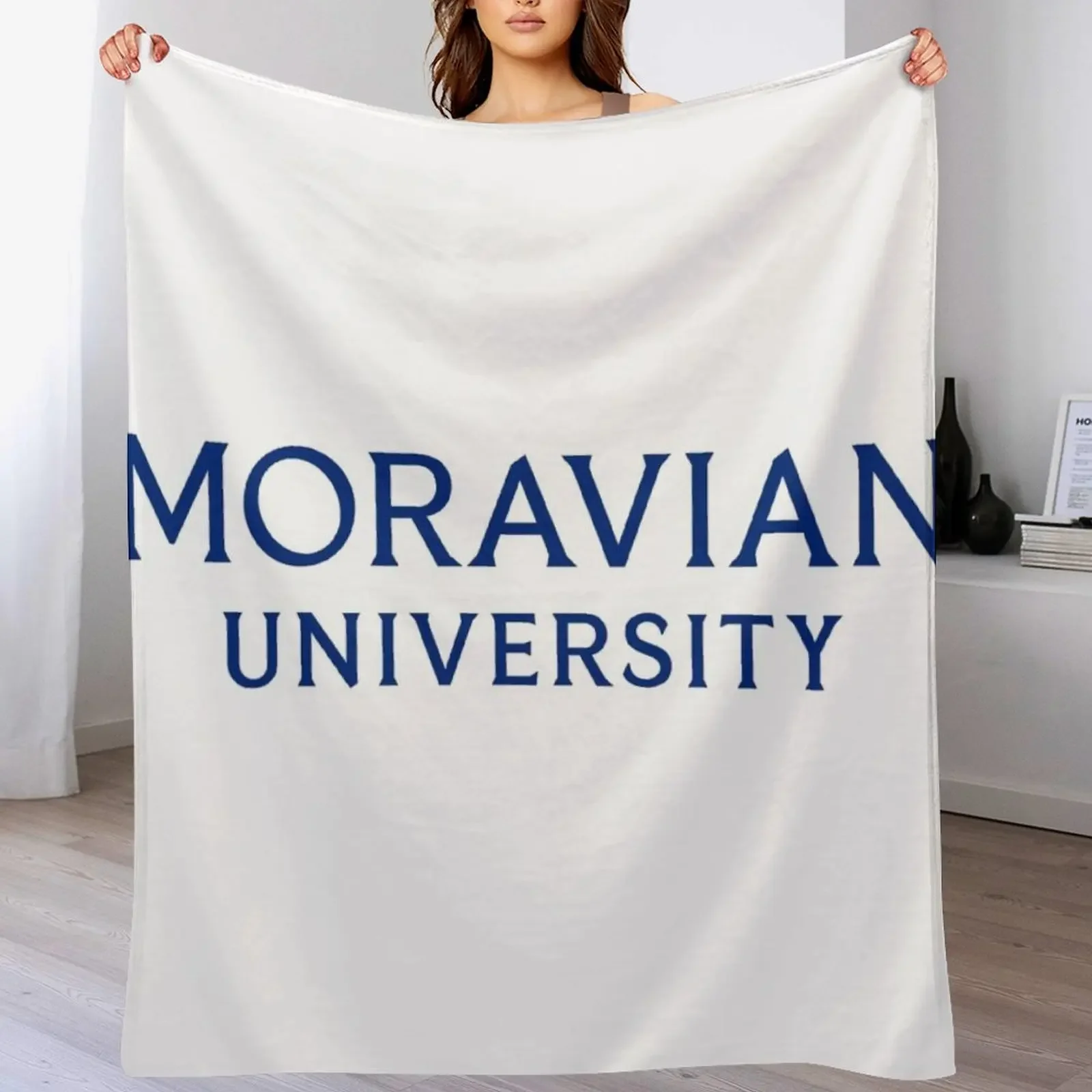 The Moravian University Throw Blanket Warm Accent Blanket for Living Room Decoration