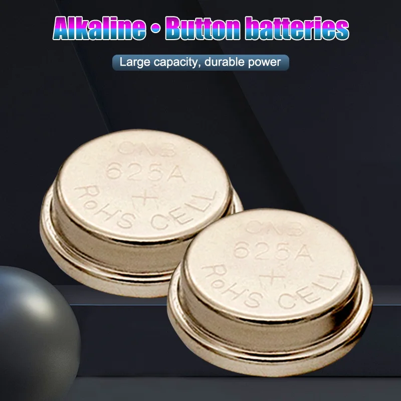 6ชิ้น/ล็อต1.5V 625A แบตเตอรี่อัลคาไลน์กระดุม220mAh LR9 V625U L1560 EPX13 MR09 E625G M20 RPX625 AG625สำหรับกล้อง