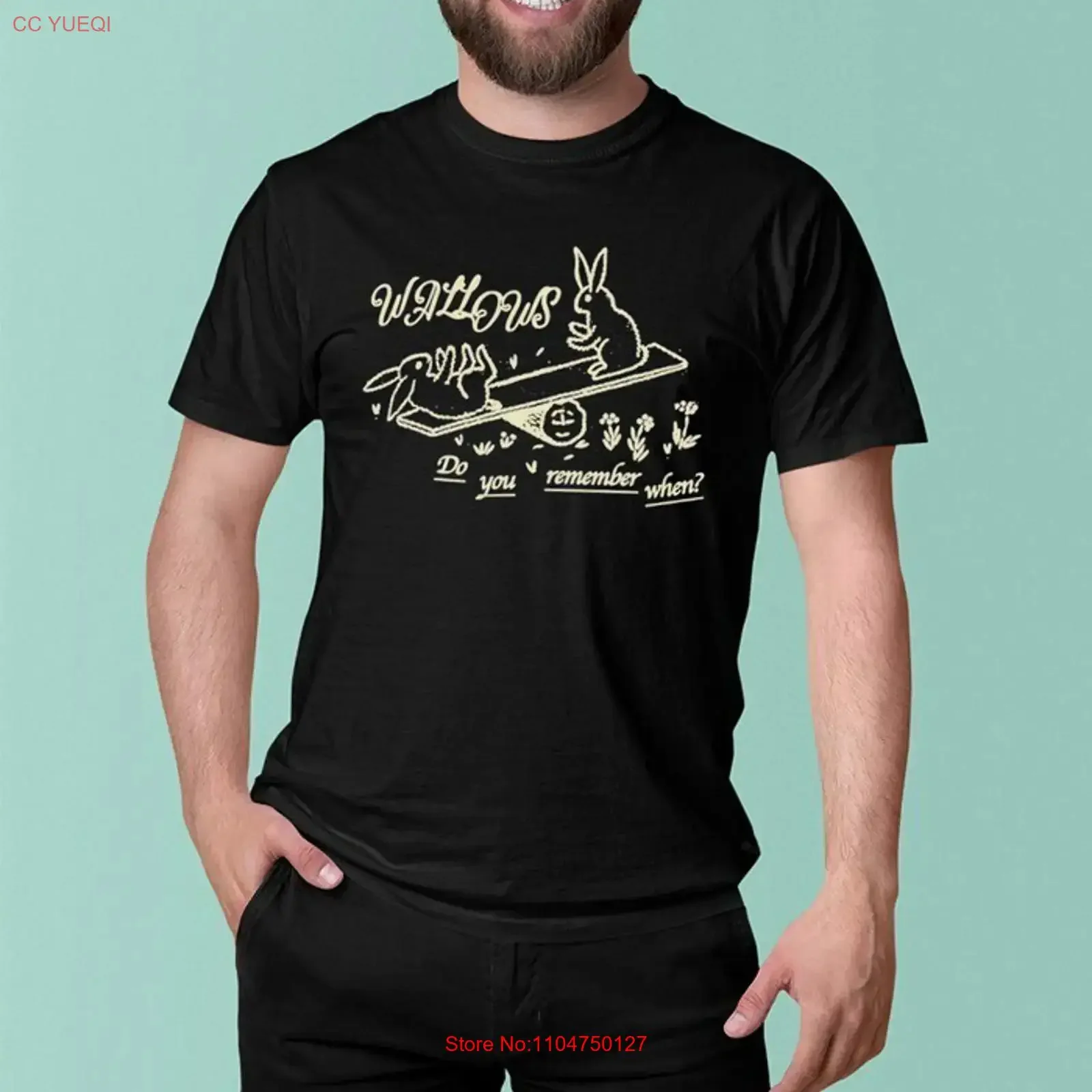 Camiseta Wallows Remember When 2025, estilo vintage, ropa de diseñador, streetwear, top para uso diario, gráfico, cómoda