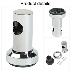 1pcs 22mm Wall Rod Shower Fitting Bracket Wall Bracket Riser Bracket Holder Chrome ABS Bathroom Fixture Accessories