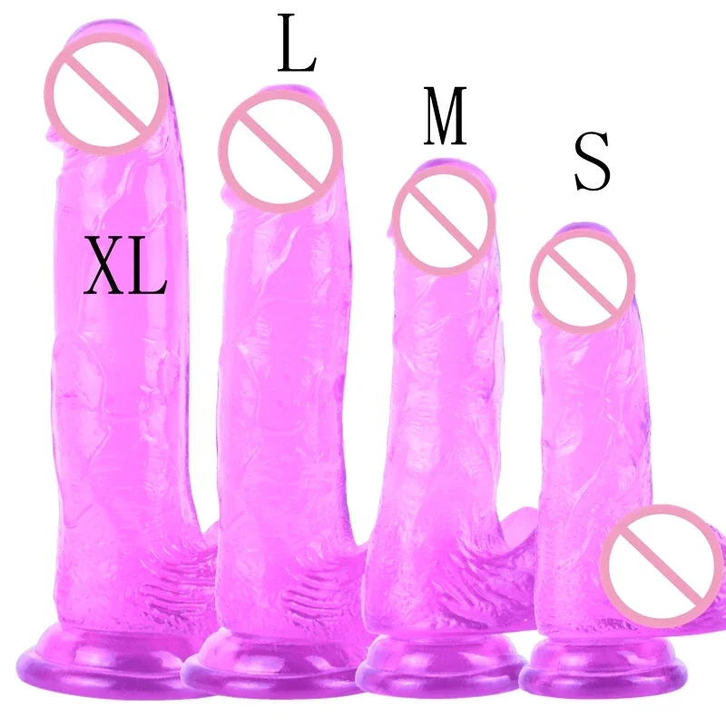 Giant Long Jelly Dildo Penis Realistico Adult Hieha Sex Toy Women Gay Rubber Dick Unisex Gode Dildo with Suction Cup Phallus - Image 2