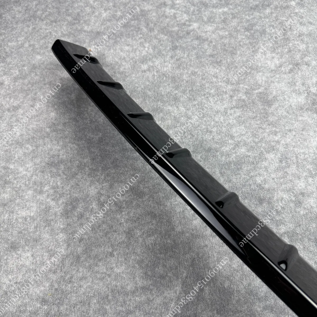 GLOSS Black Trunk ด้านหลังแผ่นสําหรับ Skoda Octavia MK4 Combi ฿ vRS Sportline TSI TDI 2019-2023 อุปกรณ์เสริมกันชนด้านหลัง