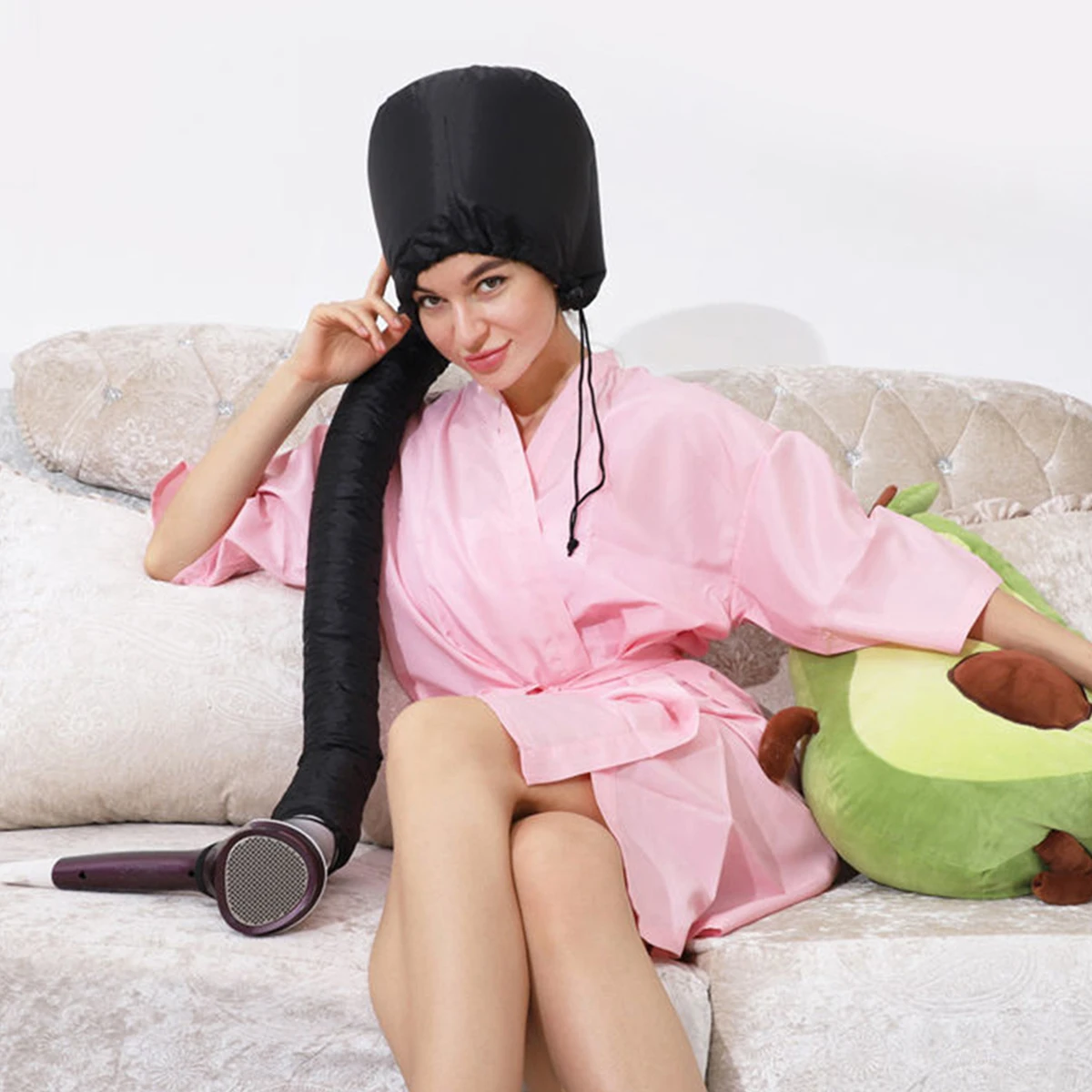 Hair Salon Curly Care Hat Professional Hairdressing Quick Drying Cap Dryer Diy Styling Tools Barbershop Home Stylist Accessories