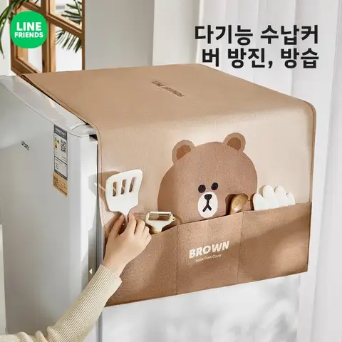 먼지 방지 코버 두 개의 문 싱크대 위 보관 가방 싱크대 상단 커버 가전 제품 보관 가방 먼지 방지 싱크대 상단 커버