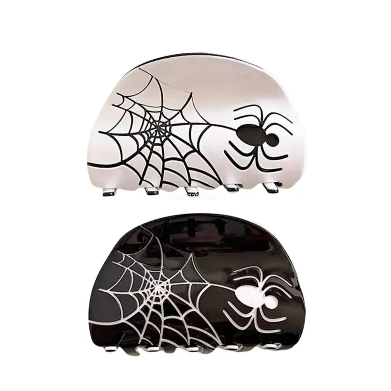 Friendly Acetate Spiders Hair Grip Hairpin for Halloween Party and Cosplay Use Dropship