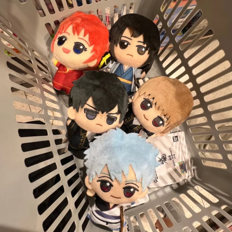 Bandai autêntico gintama little valle numi bonito boneca de pelúcia mochila pendurado decoração anime presente periférico