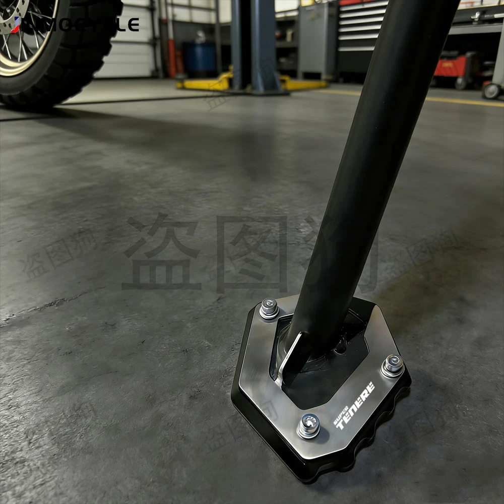 

Motorcycle Accessories For Yamaha XT1200Z Super Tenere 2010 2011 2012 2013 Kickstand Enlarger Side Stand Extension Plate Pad