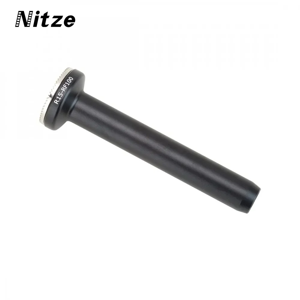 Nitze R15-RF100 15MM ALUMINUM ROD WITH ARRI ROSETTE 100 MM/4’’