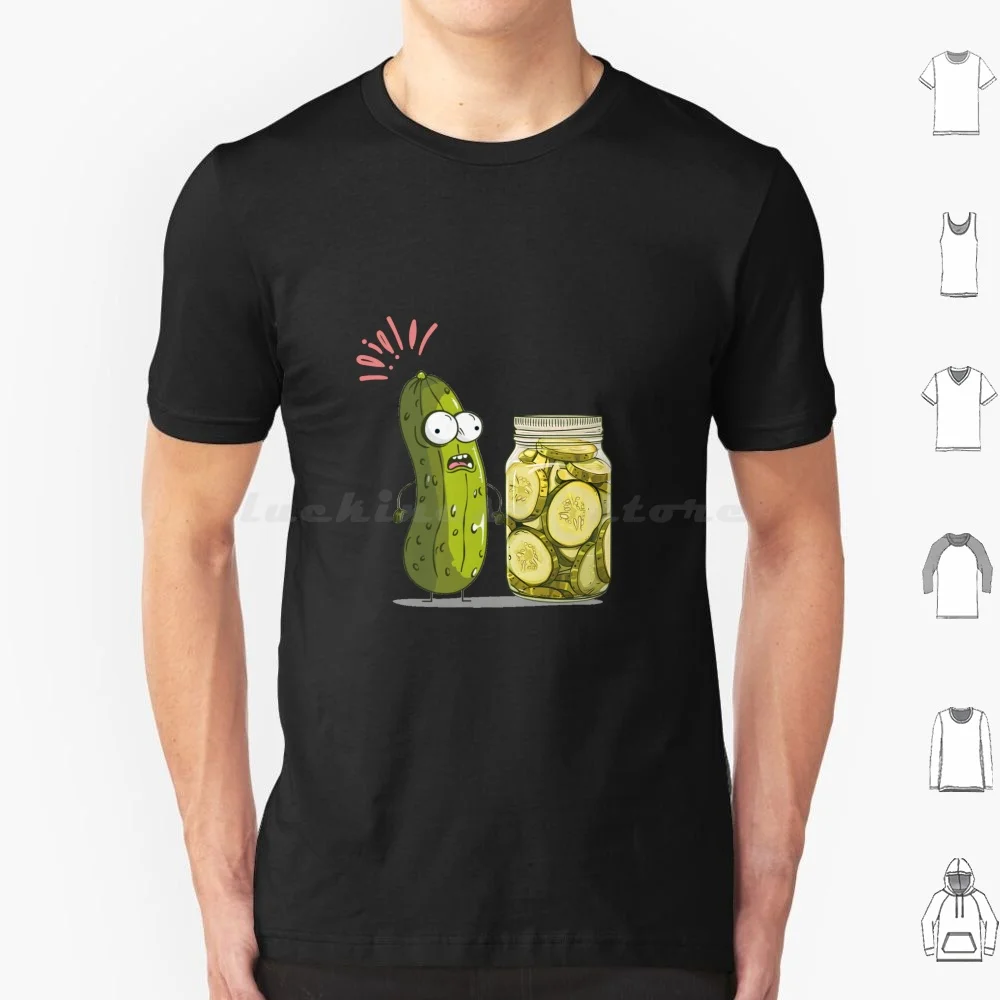 Funny Pickle Surprise A Cucumber And A Jar Of Sliced Pickles T Shirt Men Women Kids 6xl Pickle Pickles Funny Cucumber Pickle