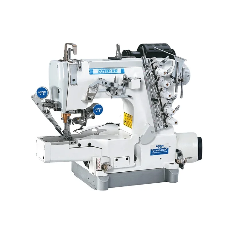 

ZY 600-01DA Zoyer Small Flat Bed Direct Drive Auto Trimmer Interlock Sewing Machine High Speed Industrial Sewing Machine