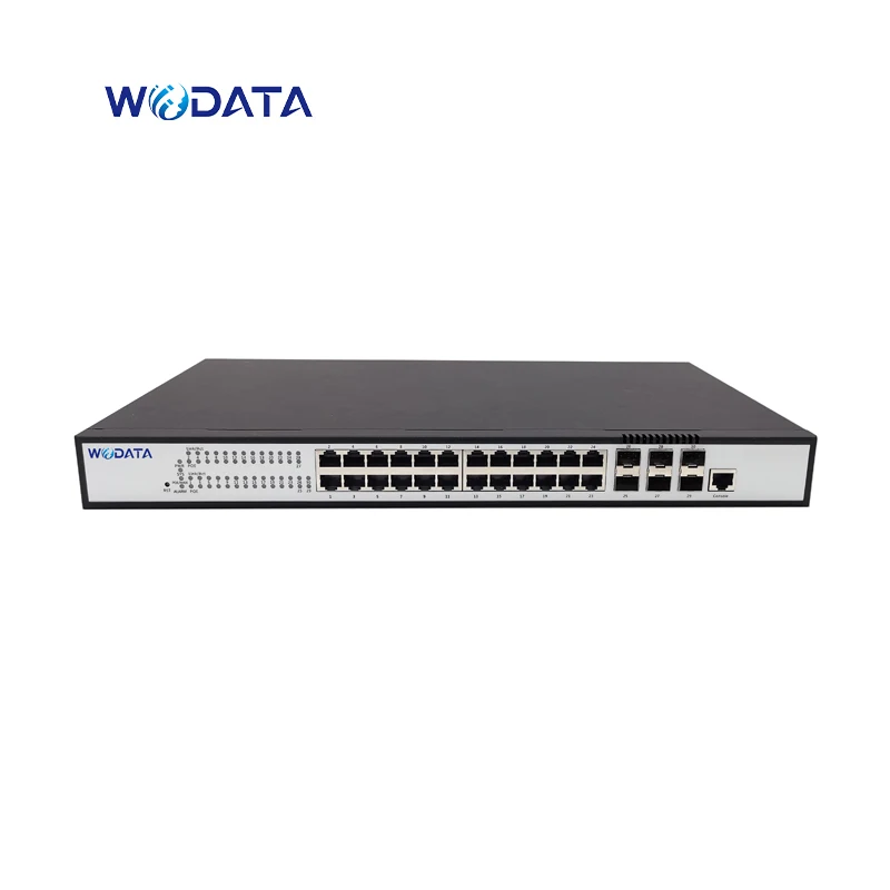 

24*2.5G 6*10G SFP/10GE SFP+ Single AC Power Supply 2.5G Access 10G Uplink POE Switch