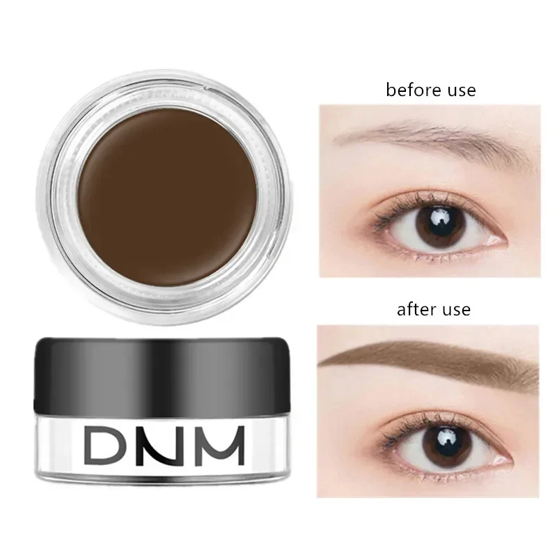 11 Colors Natural Eyebrow Enhancers Makeup Waterproof 3D Eye Brow Pomade Eyebrow Gel Caramel Brown Professional Makeup