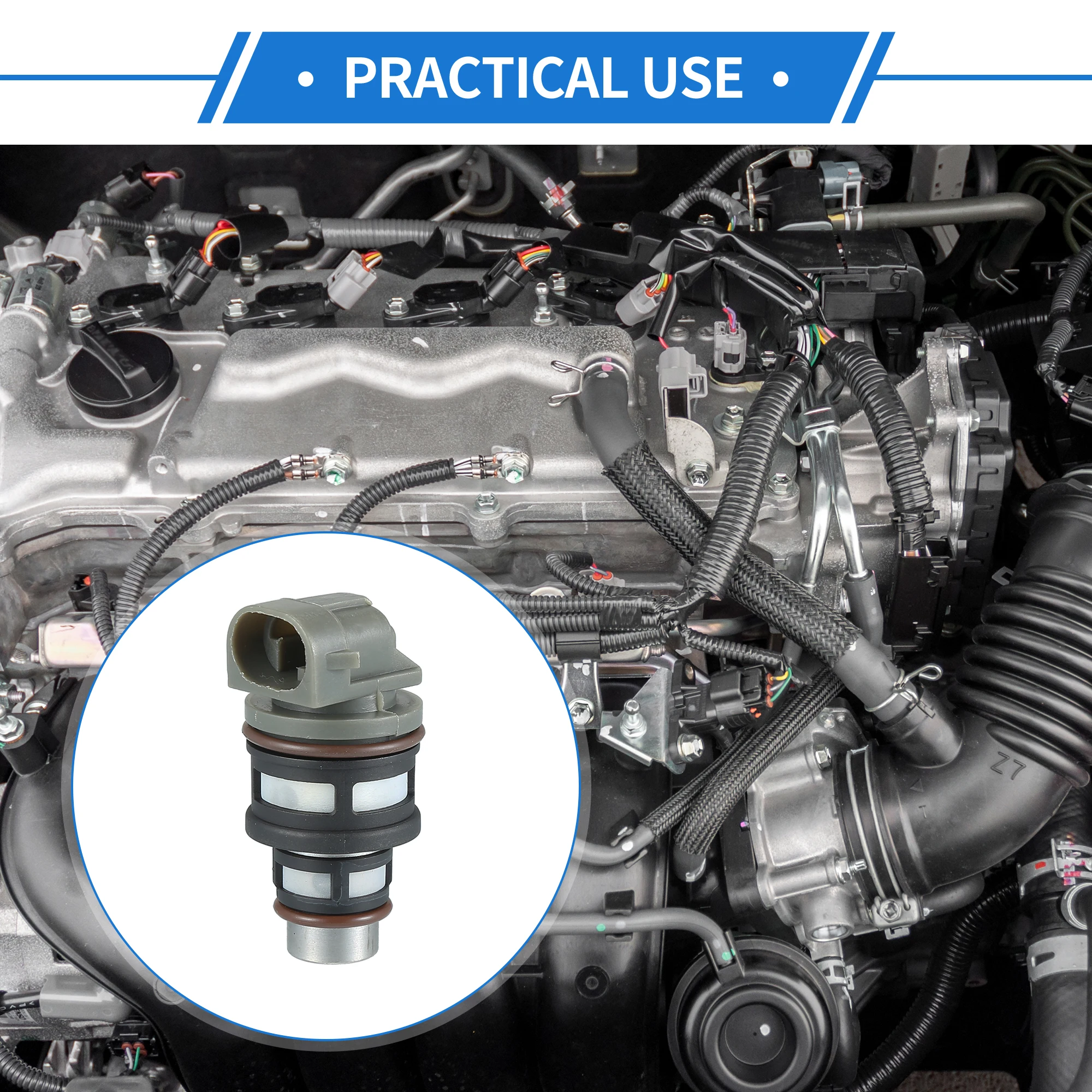 

Топливная форсунка UXCELL No 17113124 для Chevrolet Cavalier 1994-1997 гг., 2,2 л, серая, 4 шт.