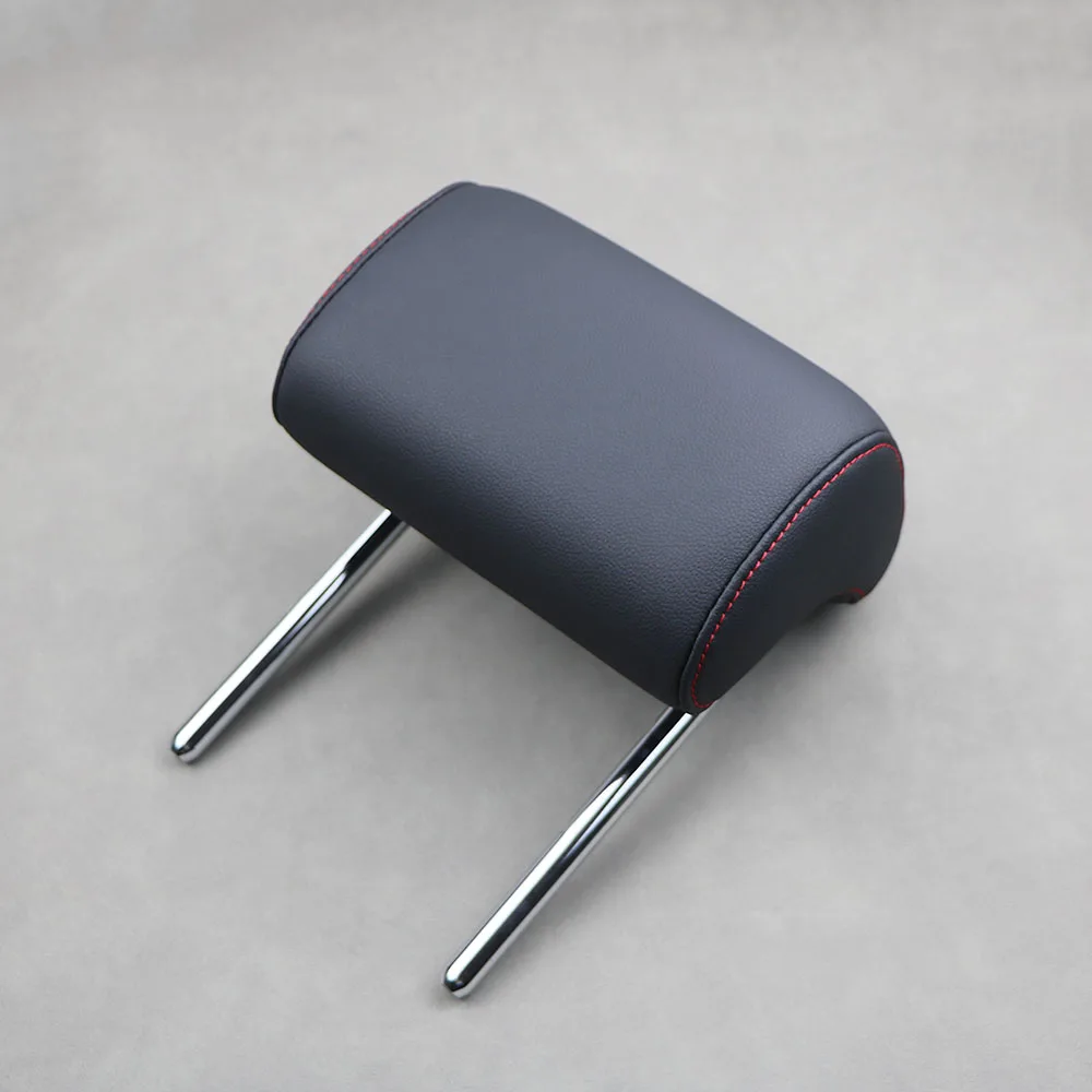 

Black Rear Headrest Red Line Adjustable For VW Golf MK7 7.5 2013-2021