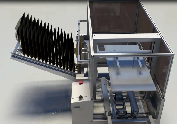 Full Vertical Automatic Packing Machine for Adhesive Tape Carton Box Food Tobacco Foil Paper Plastic Metal Barrel Case Can