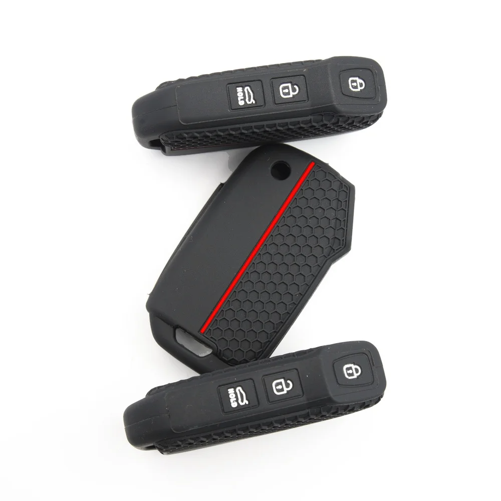 Soft Key Holder For Kia K3 K5 Sport Soul Sportage Niro Telluride Carnival Sorento Cerato Seltos Sonet Ceed Xceed Proceed Premium