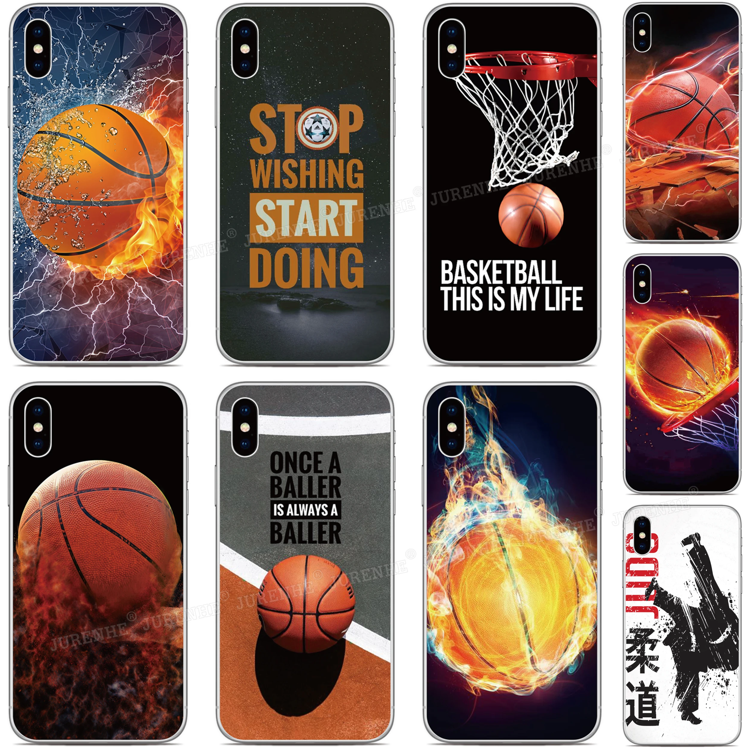 Basketball Sport Case For Alcatel 1B 1S 1SE 1L 1A 3 1 5033D 3X 1C 1X 1V 2019 2020 2021 2022 Nothing Phone 2A Plus CMF 1 2 Cover