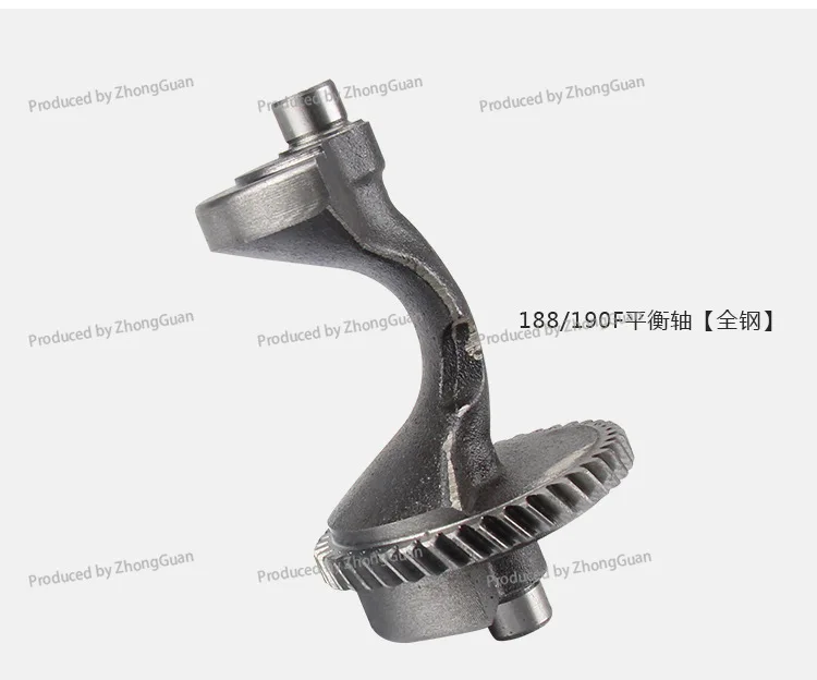 All‑Steel Camshaft Balance Shaft, Generator Water Pump Spare Parts Fit for 152F 168F 170F 188F 190F