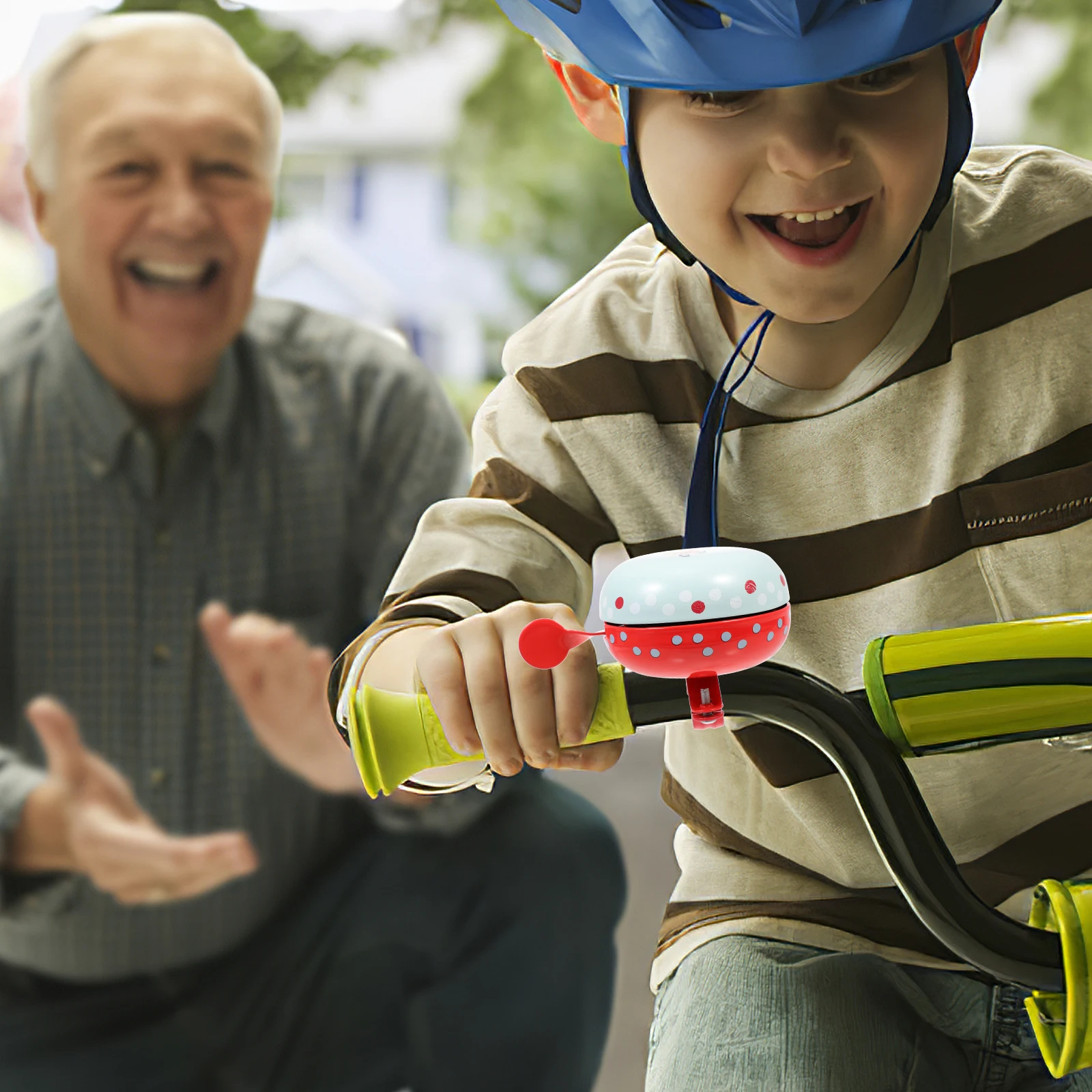 

Children Bike Bell Cartoon Screw Mounted for Kids Bicycle Scooter Loud Ring Durable Safety Accessory Anti-Aging