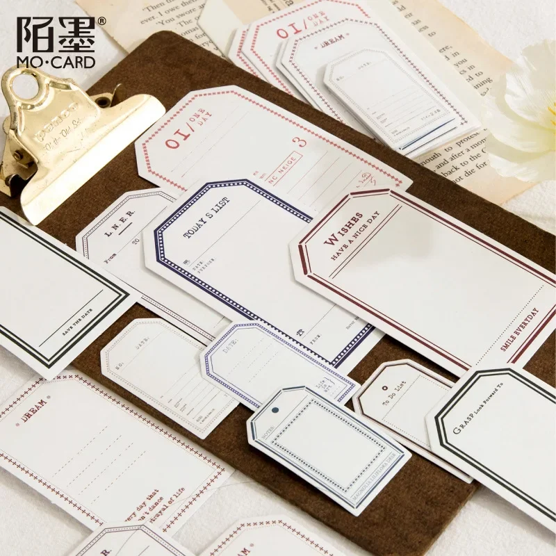 30Pcs Diary Sticker Scrapbooking Tag Message Planner Japanese Junk Journal Kawaii Decorative Stationery Craft Sticker