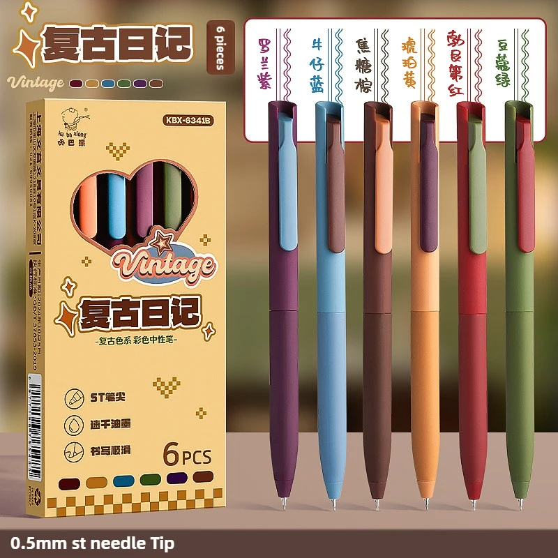 

39/5 Colors Gel Pen 0.5mm Color Ink Signing Pen Students ST Tip Color Ballpoint Pen Writing Tool Gift School Supplies Stationery
