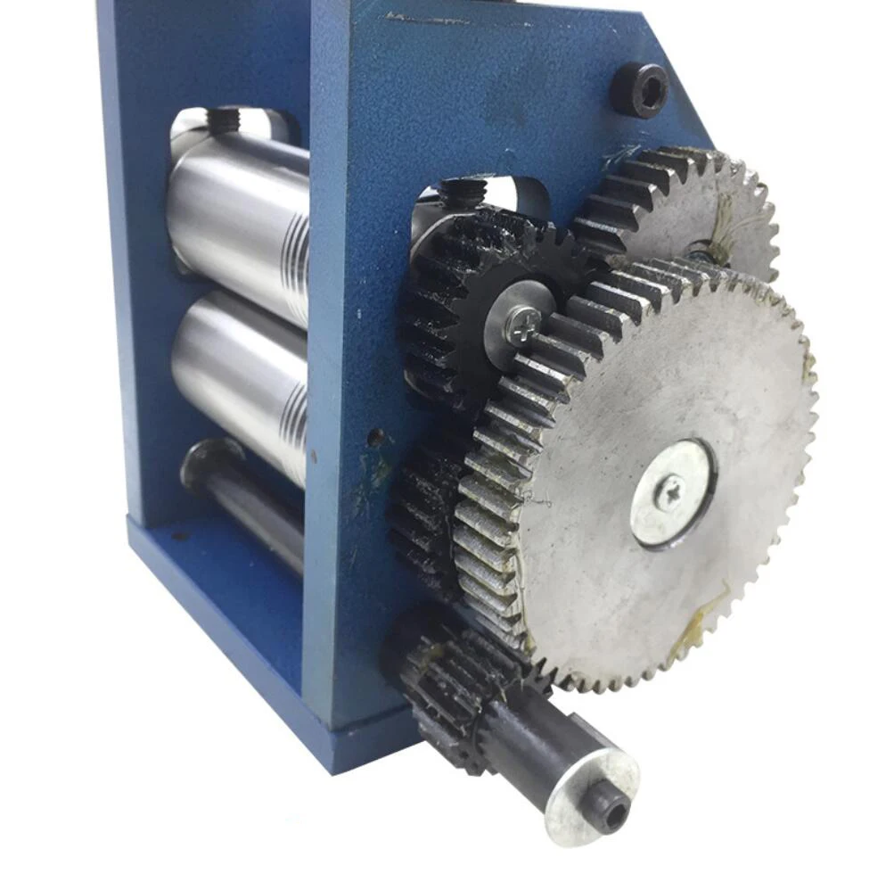 Manual Rolling Mill Machine For Metal Sheet/Wire/Flat Pressing Jewelry Press Tabletting Tool