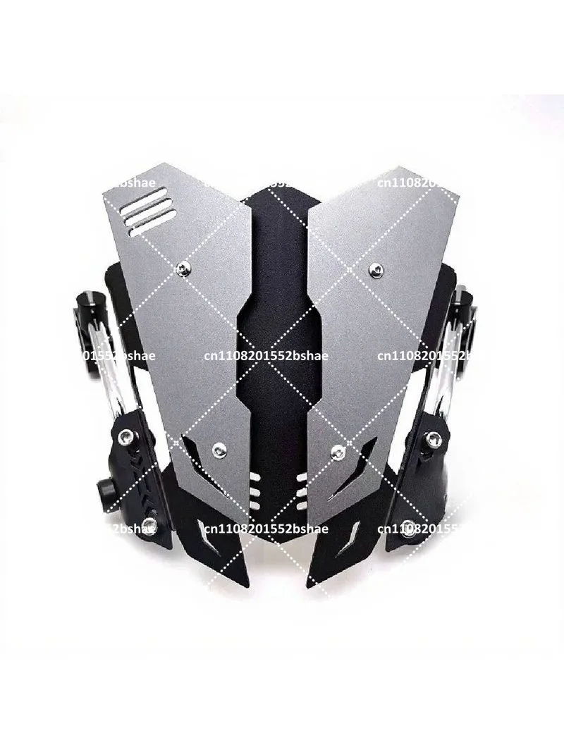 Universal Aluminum Motorcycle Windshield CNC Modified Wind Deflector for 300 500 700 Series