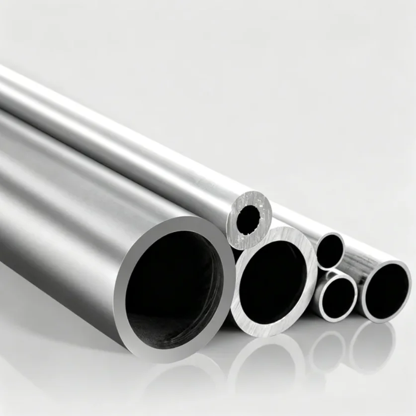 Precision 6061/6063 Aluminum Hollow Shaft OD25-34mm 500mm Length Custom CNC Machined Seamless Tubing Profile