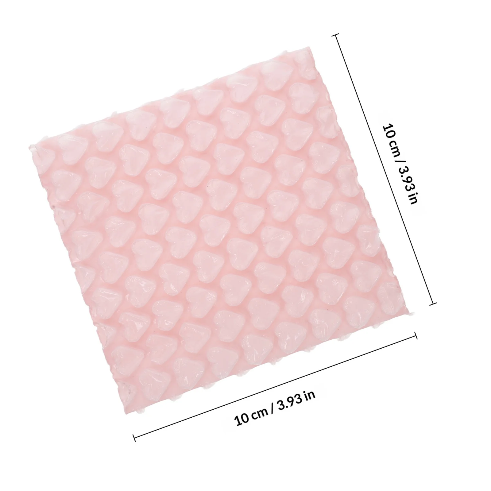 50 Buste Imbottite Rosa con Design a Cuore, Spesse e Protettive per Spedizioni Sicure e Confezioni Regalo