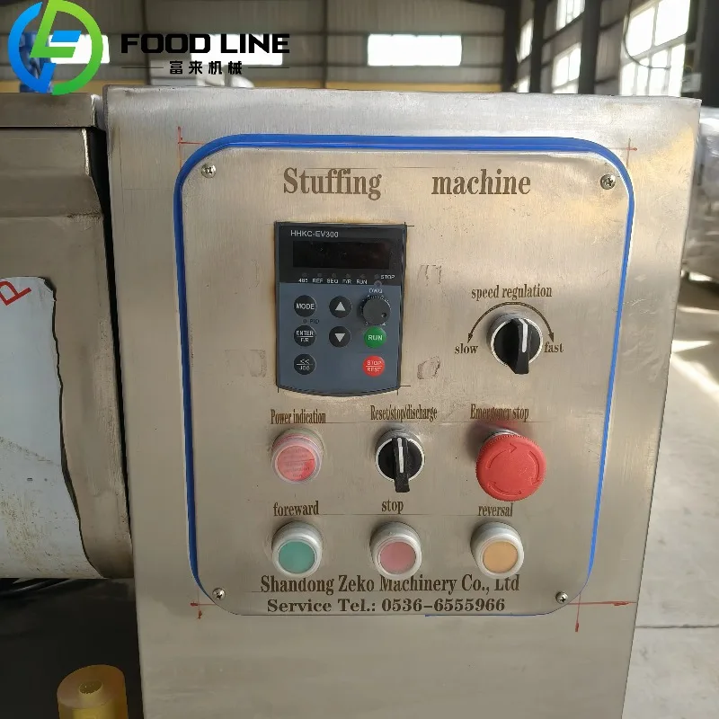 High Quality Commercial Meat Mixer Stuffing Machine New Condition for Processing Meat Food Stuffing