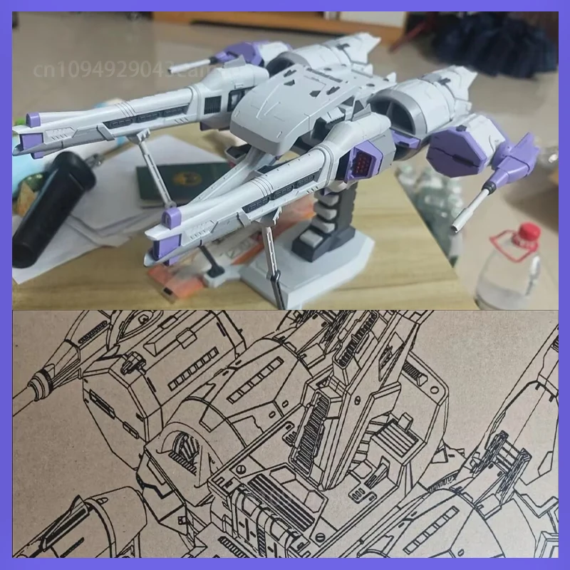 

MOYU Driving FORCE Liu Xing hao MGSD HGRG Flying Backpack New Figures Assembly Model Lighting Components with Platform Toys Gift