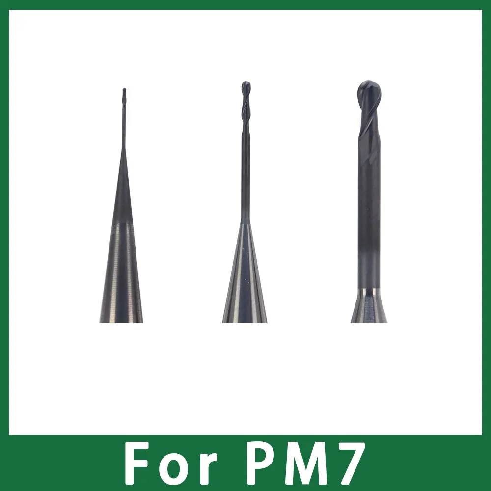 Image 6: Fraiseuses diamantées compatibles en zircone pour machine PrograMill PM7 CAD/CAM – Tige de 6 mm, haute précision