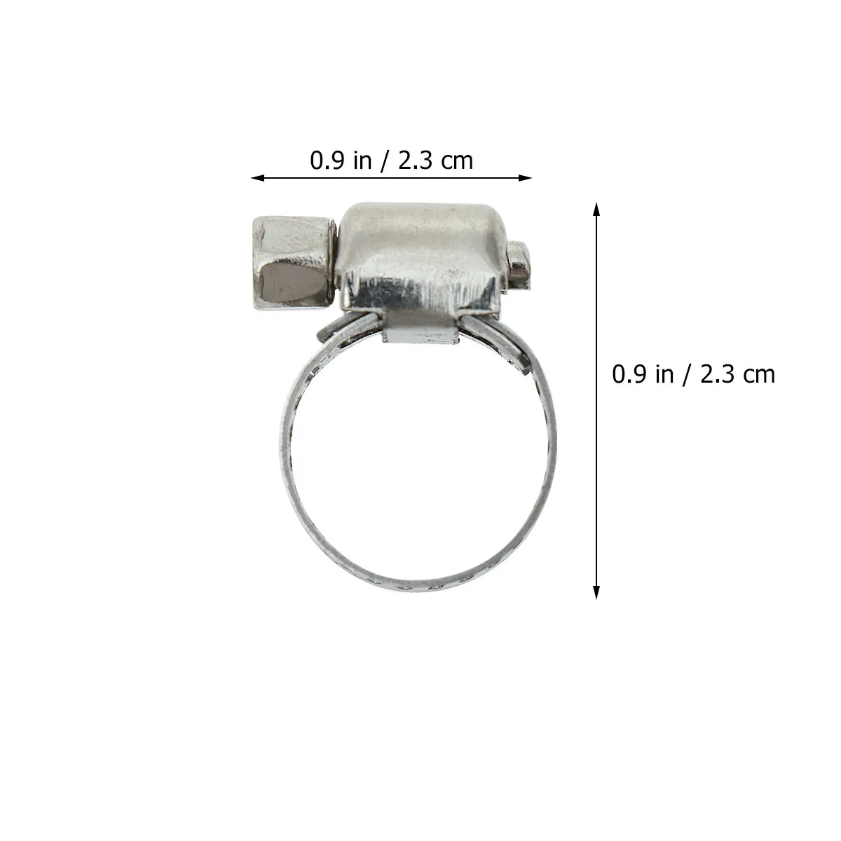 Universal Stainless Steel Hose Clamps for Plumbing Automotive Mechanical Use Leak Resistant Sturdy Polished Easy Maintenance