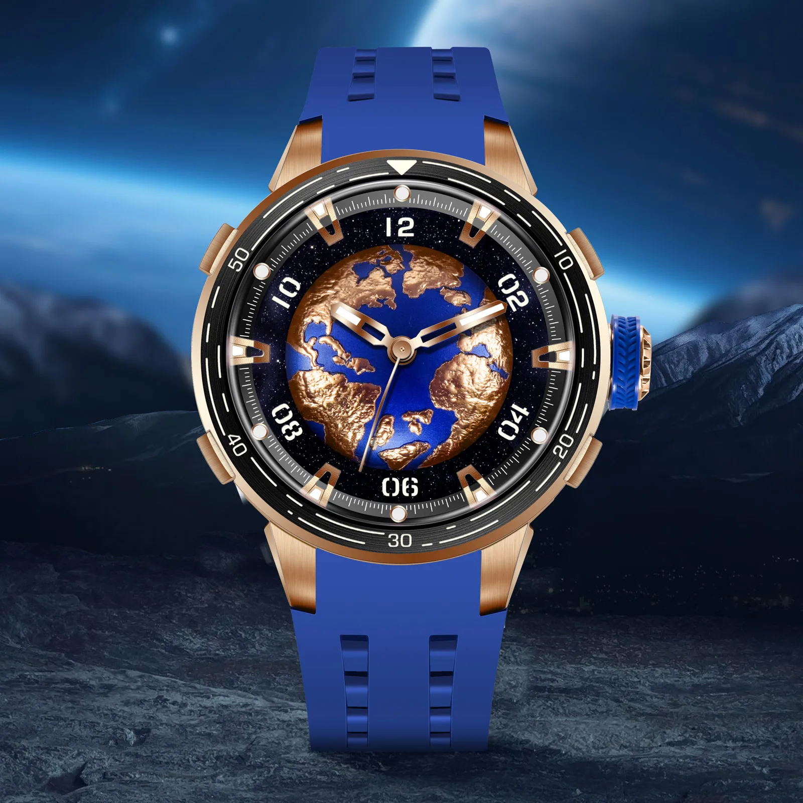 2026 PIDNU Markendesign Neue Star-Serie Mechanische Uhr Herren Japan 8215 Uhrwerk Herrenuhr Wasserdichte Automatische Luxusuhr – Detail 18