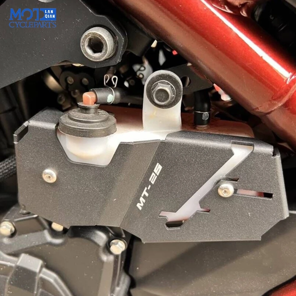 

For YAMAHA MT-03 MT-25 MT03 MT25 MT 03 25 2019 2020 2021-2023 Motorcycle Parts Coolant Recovery Tank Shielding Protection Cover