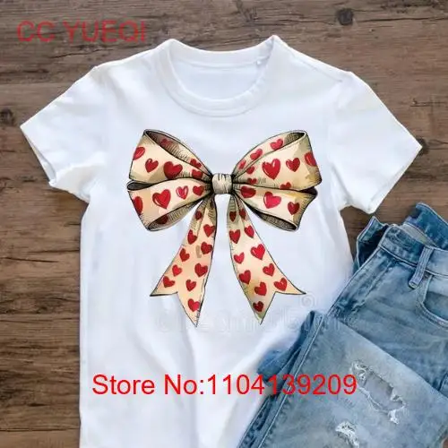 

VALENTINES BOW TEE png svg новые длинные или короткие рукава