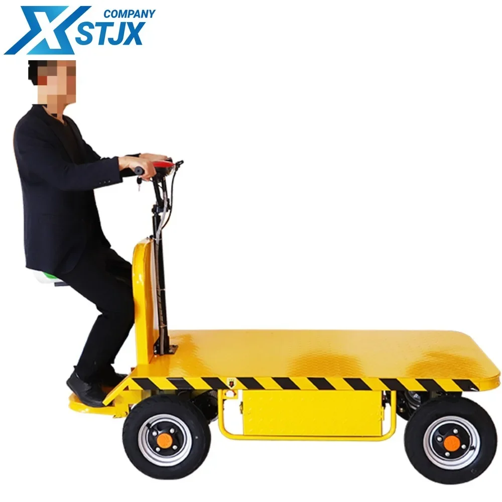 Carrello elevatore elettrico a pianale