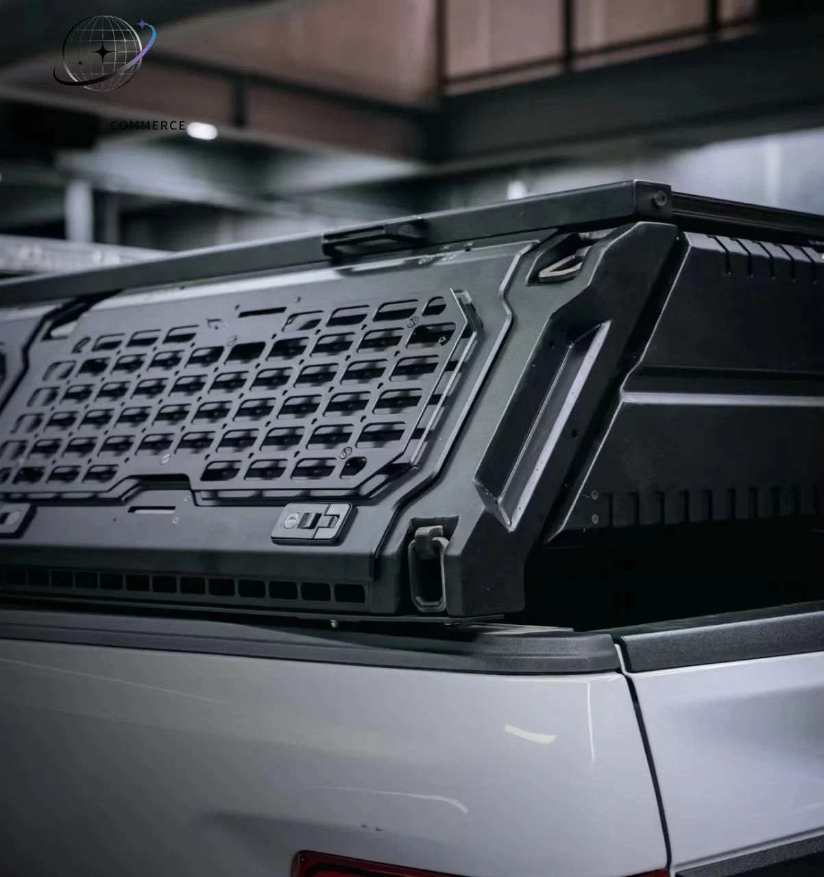 Adjustable Aluminum Bed Rack Folding Roll Bar Waterproof Locking Cargo Rail System For Toyota Hilux Pickup Truck Customization