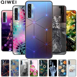 For TCL 20L Case Cute Painted Soft Silicone Back Cover for TCL 20L+ Plus T775H Phone Cases TPU Bumper For TCL 20S 20 L T774H