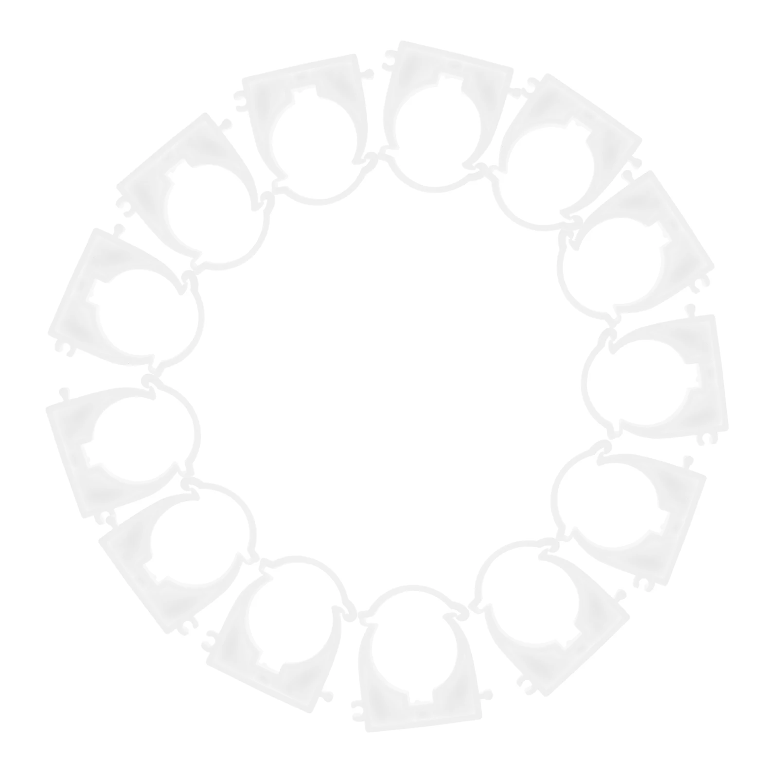 

20pcs High Quality Plastic Pipe Clamps Hose Fasteners for Water Systems Fuel Line Clips Small Ppr Accessories Automotive